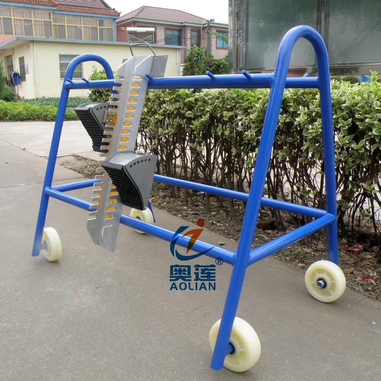 供应 田径起跑器推车 带轮可移动式起跑器架 运送车可挂6只起跑器