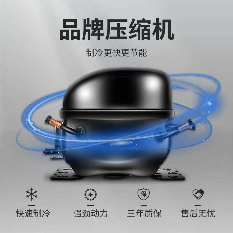 6星星六门全冷冻D1.6V风冷厨房商用不锈钢冰柜冷藏冰箱无霜柜