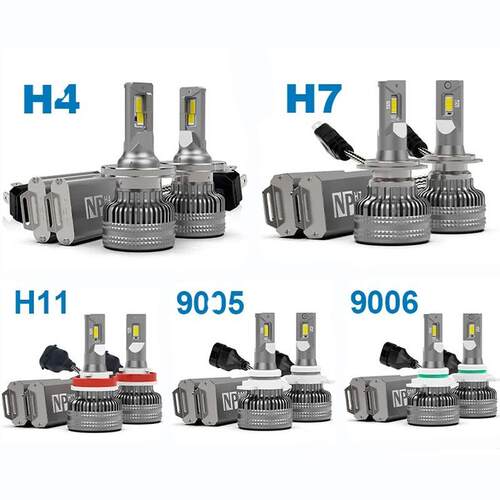 NP 50W 5000LM 6000K LED 9006 HB4 LED汽车前大灯 汽车雾灯