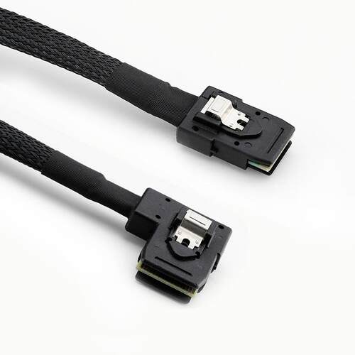 minisas线sff-8087对MINISAS36PSFF-8087 90度左右弯阵列卡内置线