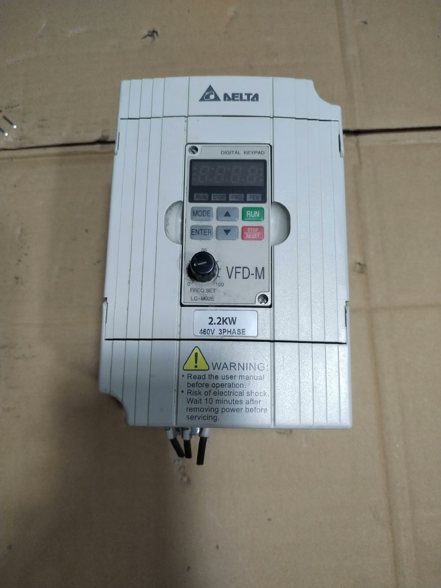 台达2.2KW 380V VFD022M43B