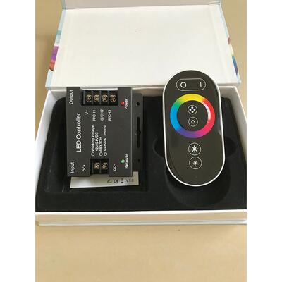 Led全彩色Rgb彩色调光控制器Dc5V12V24V灯条灯条颜色变化遥控调节