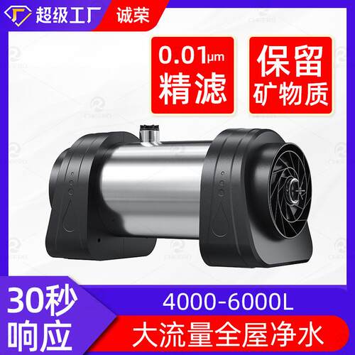 304不锈钢pvdf超滤膜中央净水器家用全屋农村井水自来水净化器