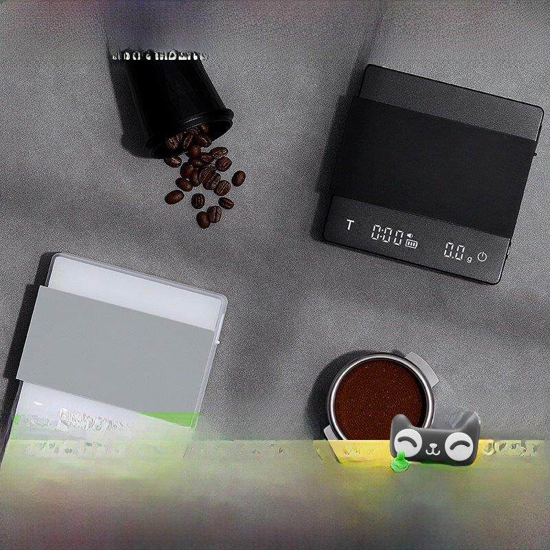 【顺丰包邮】轰炸机小魔方2.0意式手冲咖啡电子秤专用称重