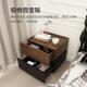 床头柜卧室网红斗柜轻奢高级感意式 现代简约储物边柜 极简免安装