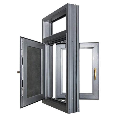 铝合金ULG门隔一热断桥系统窗封阳台窗纱体平开窗隔音窗节能断桥