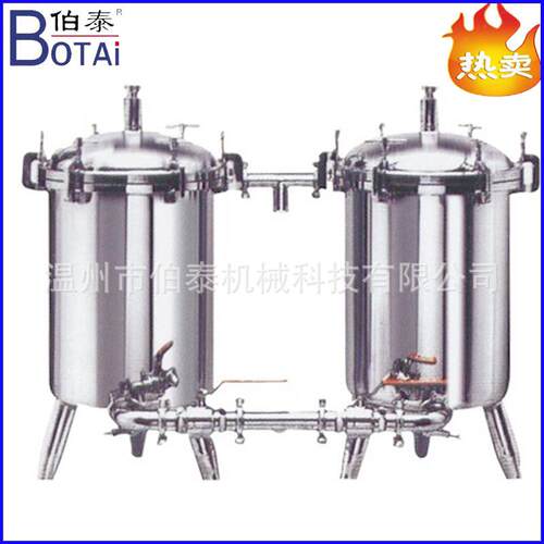 食级品联过滤器粗过滤精过滤停机更换双RPN滤芯流量大适不用鲜奶