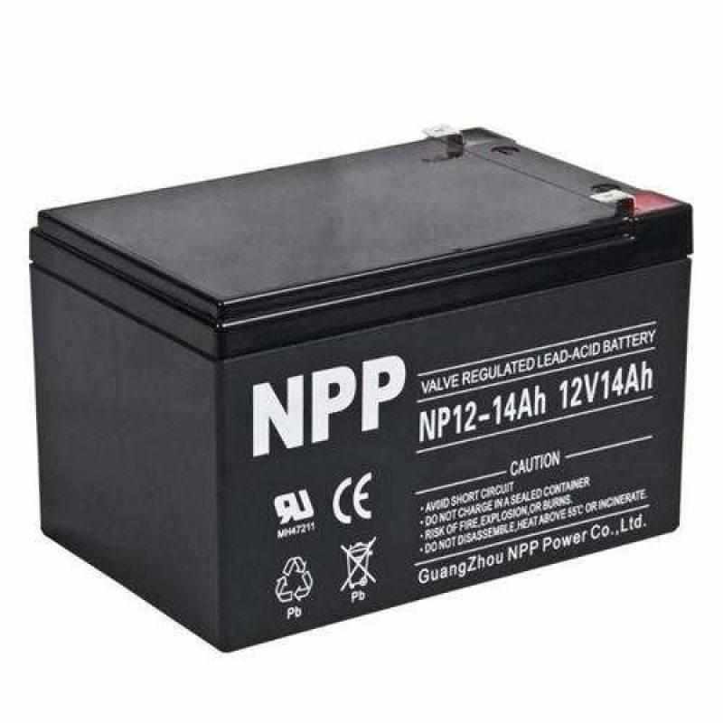 广州NPP耐普蓄电池 NP12-14/12V14AH/UPS电源应急灯门禁铅酸电瓶
