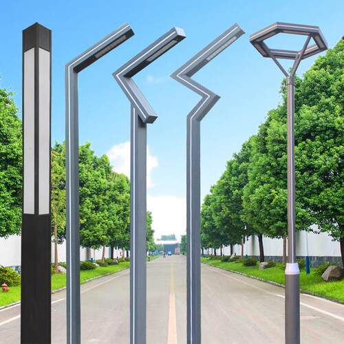 铝型材复古庭院灯户外花园小区学校道路现代双臂灯