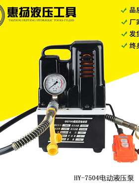 惠扬电动液压泵站手摇小型便携超高压微型电油压