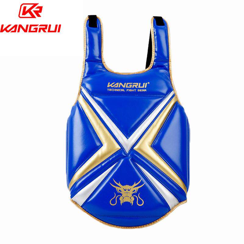 拳击散打护胸护具 全套成人儿童泰拳拳击训练格斗护具 护胸搏击护