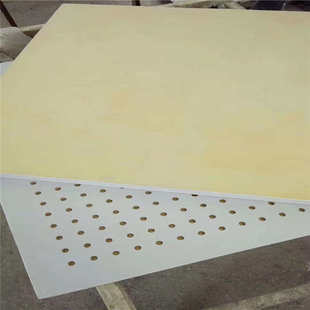 生产机房地下室墙面吊顶隔音吸音降噪硅酸钙穿孔吸音板装 饰材料