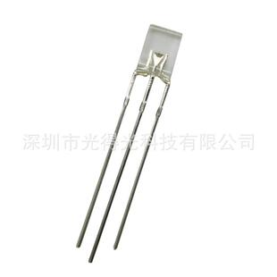 方形透明257红绿双色LED灯珠2*5*7红普绿双色发光二极管共阳