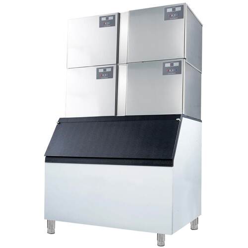 NM-1500/NM-2000商用大型奶茶店酒吧冰块机食用方冰制冰机