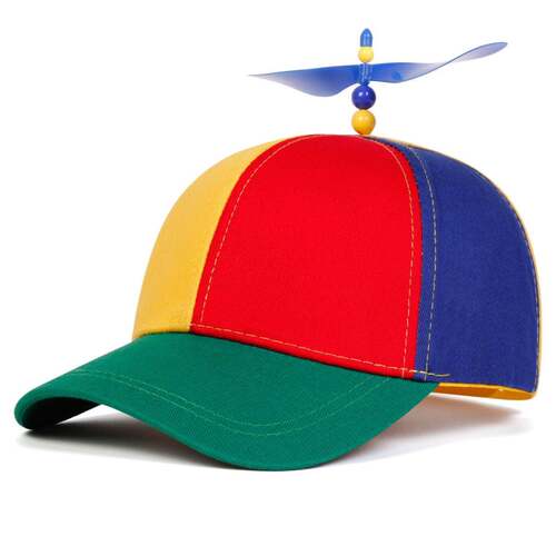 Unisex Adjustable Propeller Baseball Cap - Sun Protection