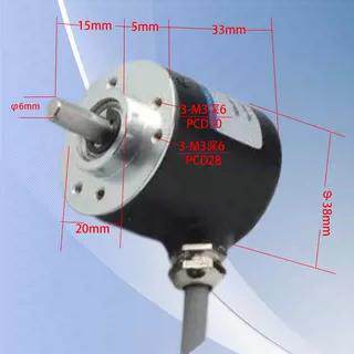 编码器 S3806G2-2000BM-L5光电实心主轴机车床数控增量旋转绝对值