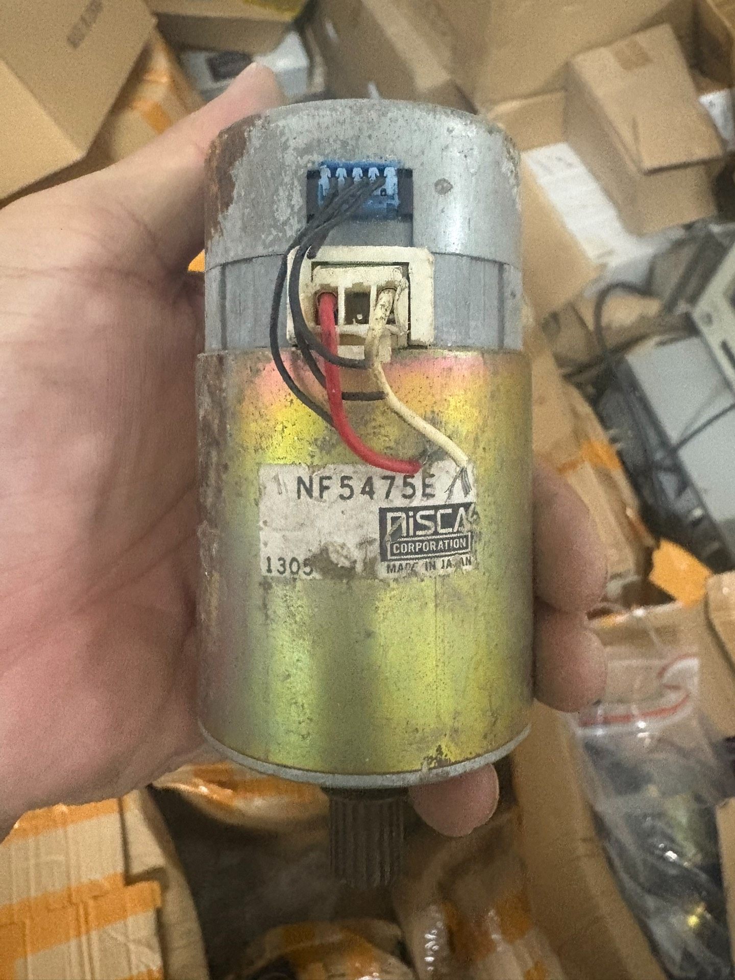 二手进口日本nisca 直流电动机