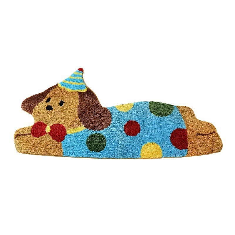 小单定制 植绒地毯浴室垫卧室簇绒地毯定制客厅地毯机织苔藓地毯