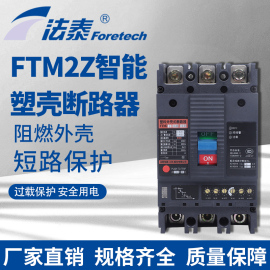 法泰FTM2Z-160智能型塑料外壳式断路器热磁式塑壳160型空气开关