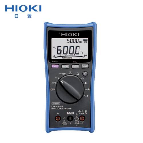 日置（HIOKI）DT4252 数字万用表高精度背光手持式真有效值万用表