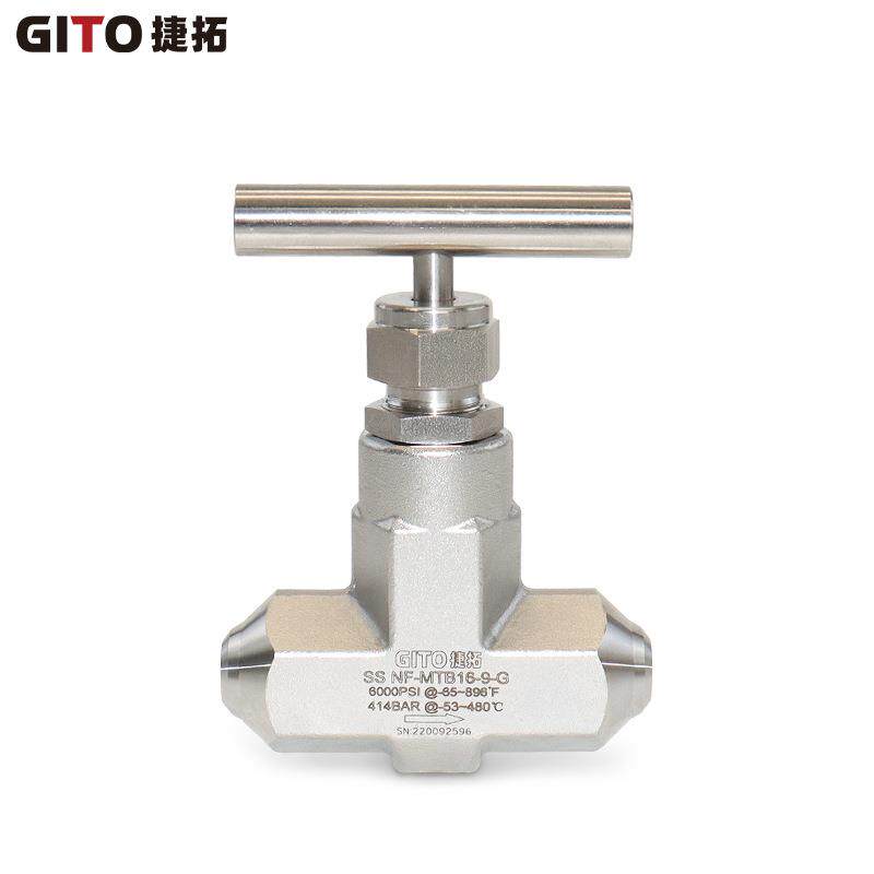 NF模锻体高温高压针阀 SS316L锻造一体式6000PSI针阀
