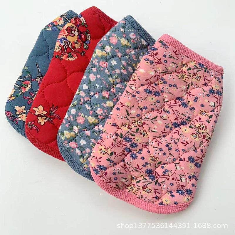 宠物服装马甲跨境大狗衣服泰迪比熊金毛哈士奇猫狗装宠物保暖背心