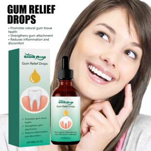 South Gentle Relieves Drops Gums Care Gum Moon for
