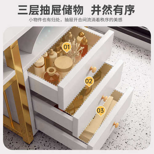 美甲桌椅套装2025新款经济型单人工作台双人轻奢高级感网红美甲台