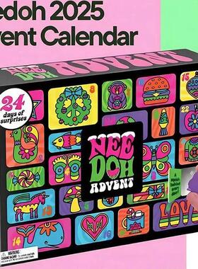 Nee Doh Advent Calendar 24 Days Christmas Countdown with