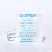 异味 皮革吸湿防霉无纺布干燥剂鲜工业悠颗粒忆硅胶无 透明克2g