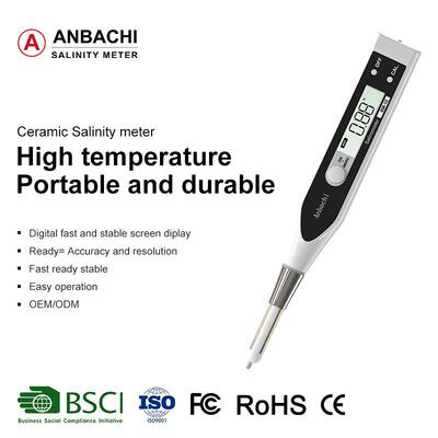 Anbachi Ceramic salinity meter Digital durle Portle