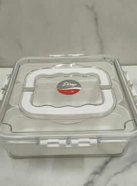 New Kitchen Spice Storage Box with Compartments, Seasoning O