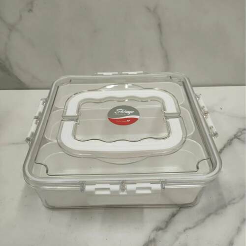 New Kitchen Spice Storage Box with Compartments, Seasoning O