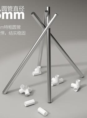 简组装柜卧室双人布艺收纳实用布衣柜钢管加衣粗加albb009柜固全