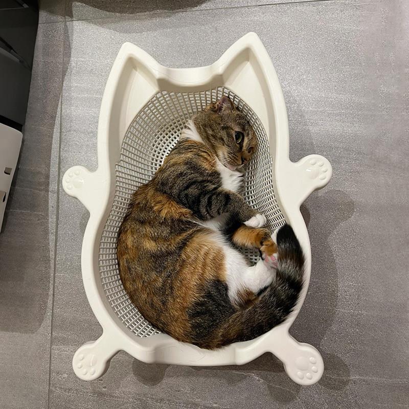 菜篮子猫窝夏季高质量一体睡垫降温超大猫床猫咪宠物凉感耐磨垫子