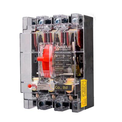 塑壳断路器DZ15空气开关32A40A63A100A2P3P380V220V39012901开关
