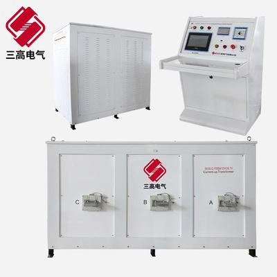 7500A大电流温升试验装置长期运行强制风冷散热温升曲线监测