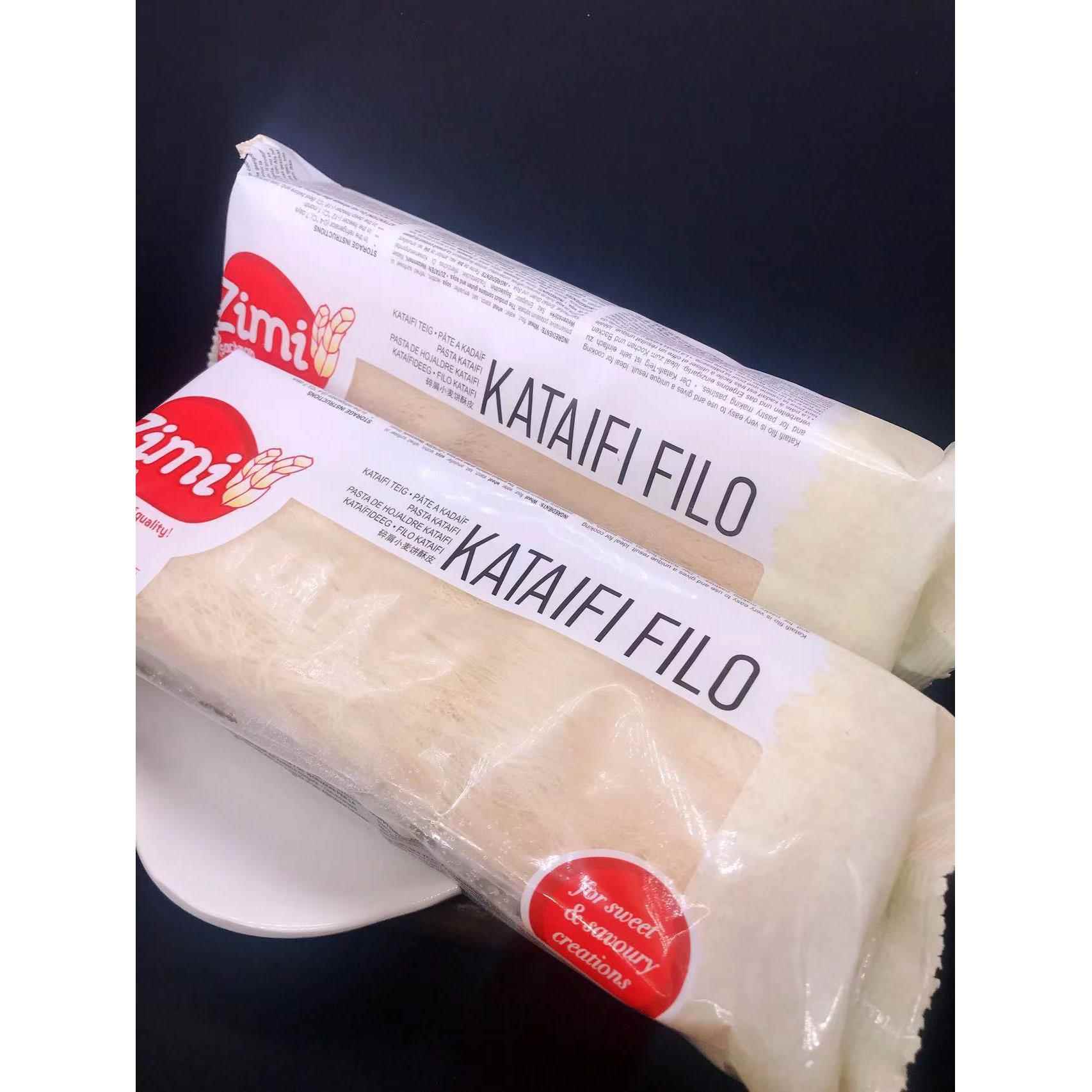 甜点 kunafa土耳其风味点心烘培面丝希腊酥面细丝希腊点心1kg面丝