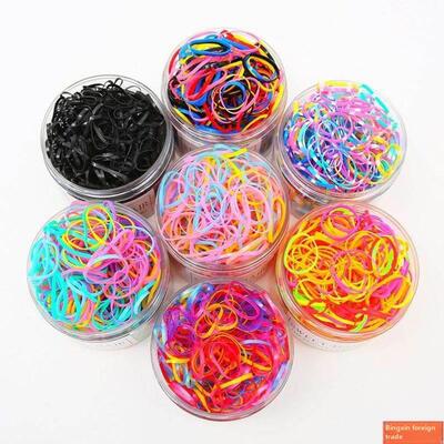 multicolor headband female child cute rubber band hair rope