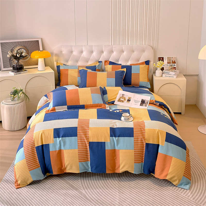 .5床单秋冬棉1磨毛4四.床上用品8m天件套棉米被套三件套1加厚