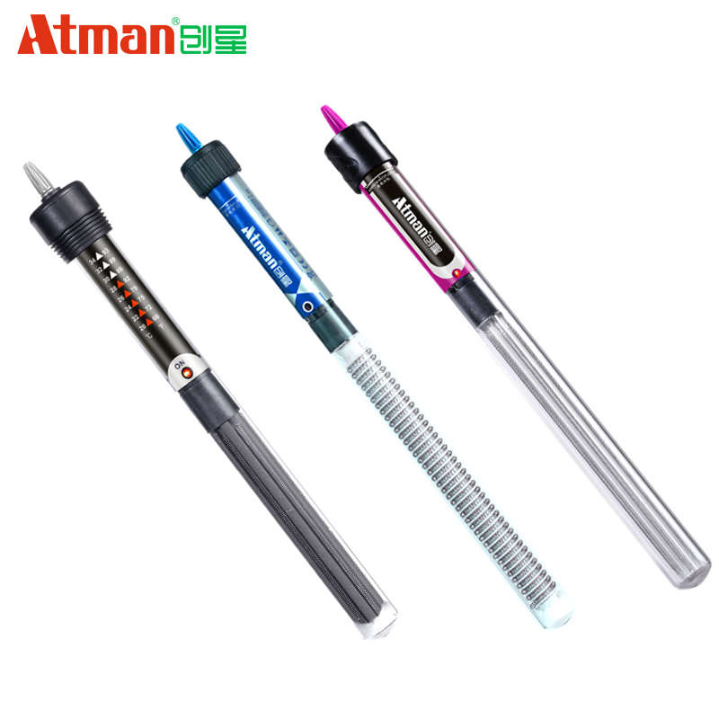 Atman创星加温棒自动恒温防爆 小型乌龟缸水族箱加热器鱼缸加热棒