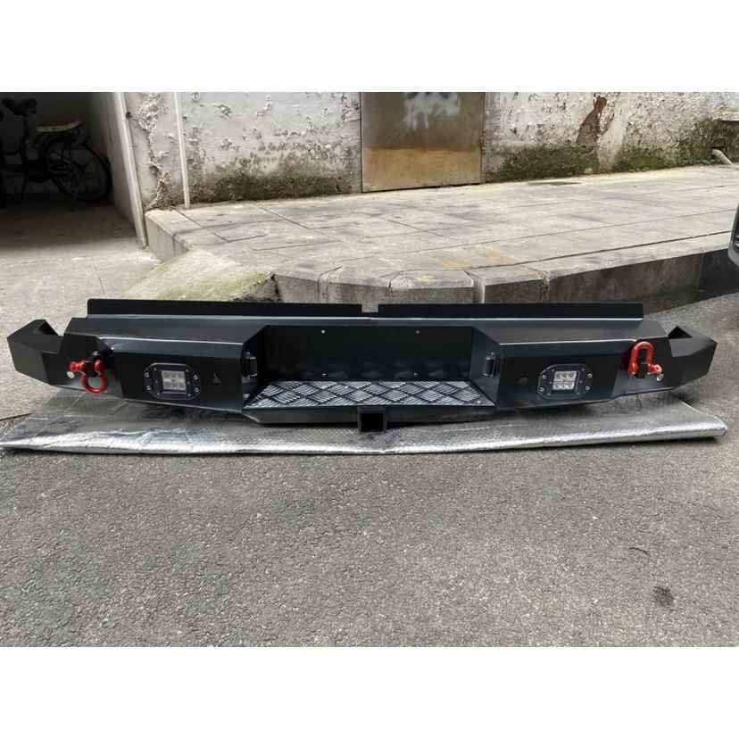 江铃域虎3/5/7/9皮卡标准/加长后竞技杠拖车杠金属保险杠唯佳