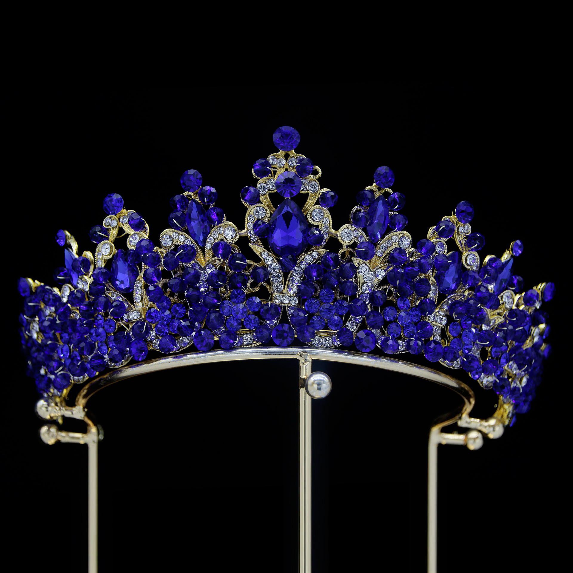 巴洛克跨境选美新娘皇冠皇冠配饰