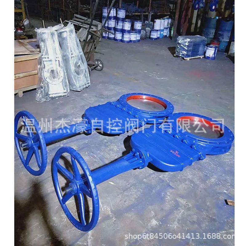 优惠刀型闸阀铸钢手动暗杆刀闸阀矿浆阀耐磨插板阀DMZ73H-10C