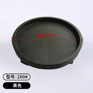 可移动花盆托盘万向轮底座带滚轮加厚塑料花盘大号垫底滑轮底盘拖