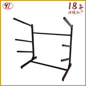 工厂定制多功能皮划艇展示架冲浪板收纳架货架订做单双面架滑板架