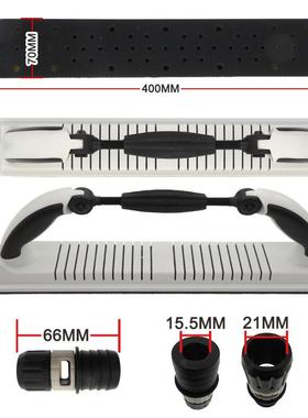 7灰0*方400mm砂纸手板白色长形手推板带磨吸尘接头无品牌/可调节