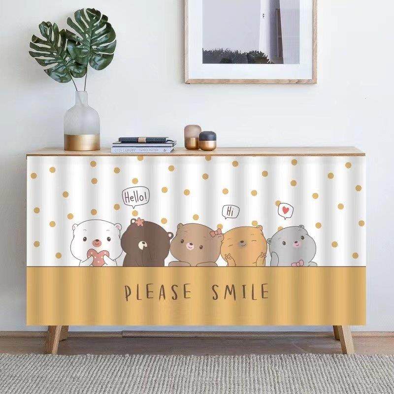 厨房橱柜遮挡帘防水防油无门柜遮丑帘洗衣机置物架遮丑布防尘帘,居家布艺,门帘,淘宝优惠券,粉丝福利购,淘宝优惠卷