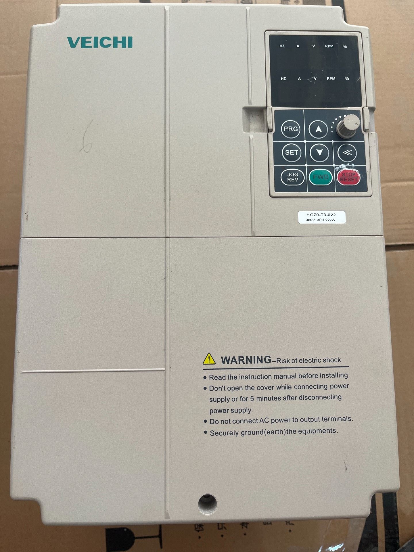 伟创HG70-T3-022 22KW/380V