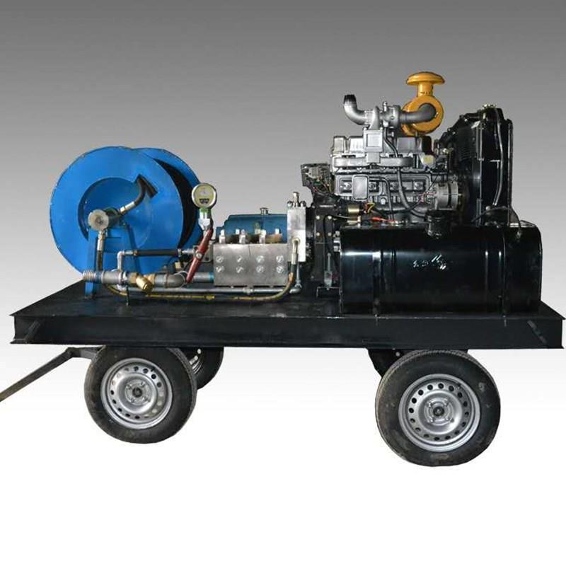 高压水射刀桩机 钢桩打孔助力机 板高压RYS水流打地打基穿孔设备